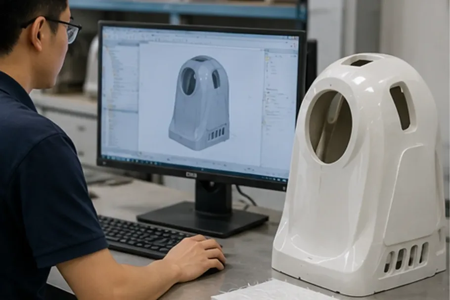 In-House R&D Engineering - FRP Material Selection & Structural Design