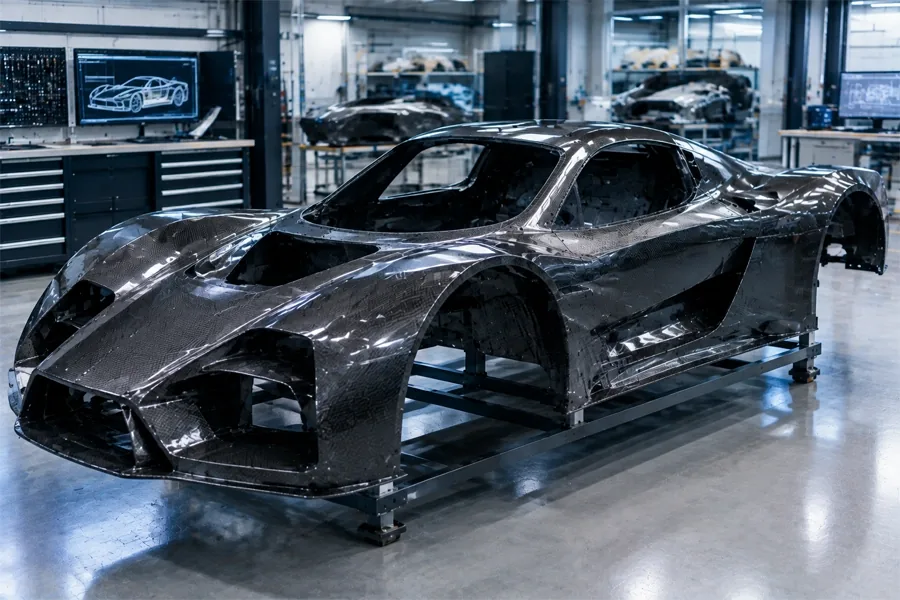 Concept Vehicle Carbon Fiber Body Shells
